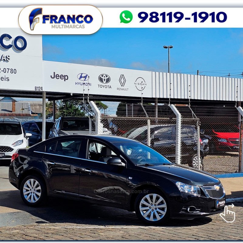 CRUZE 1.8 LTZ 16V FLEX 4P AUTOMÁTICO - 2012 - VACARIA