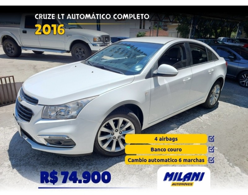 CRUZE 1.8 LT 16V FLEX 4P AUTOMÁTICO