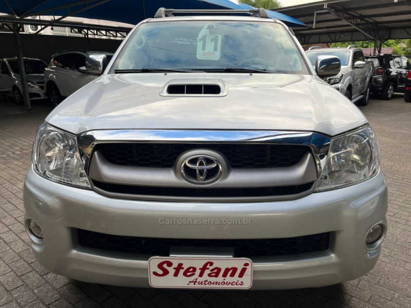 HILUX 3.0 SRV 4X4 CD 16V TURBO INTERCOOLER DIESEL 4P AUTOMÁTICO - 2011 - FELIZ