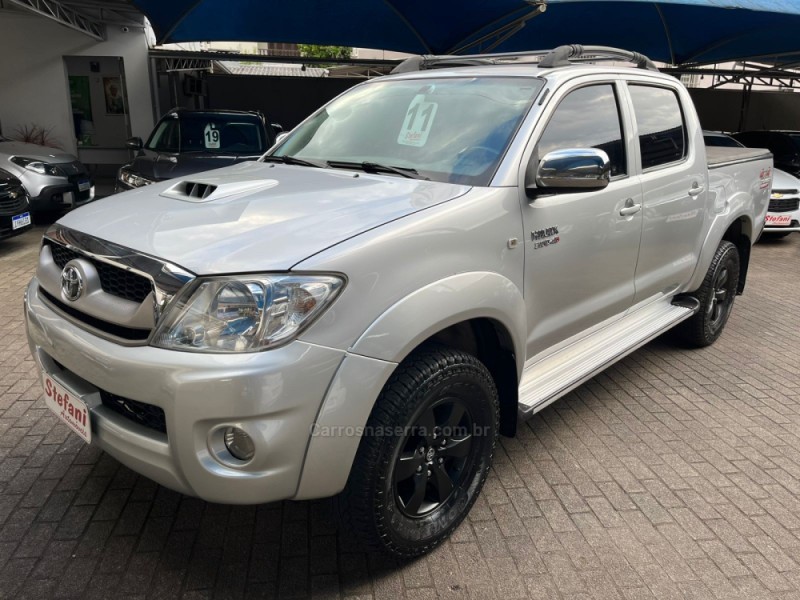 hilux 3.0 srv 4x4 cd 16v turbo intercooler diesel 4p automatico 2011 feliz