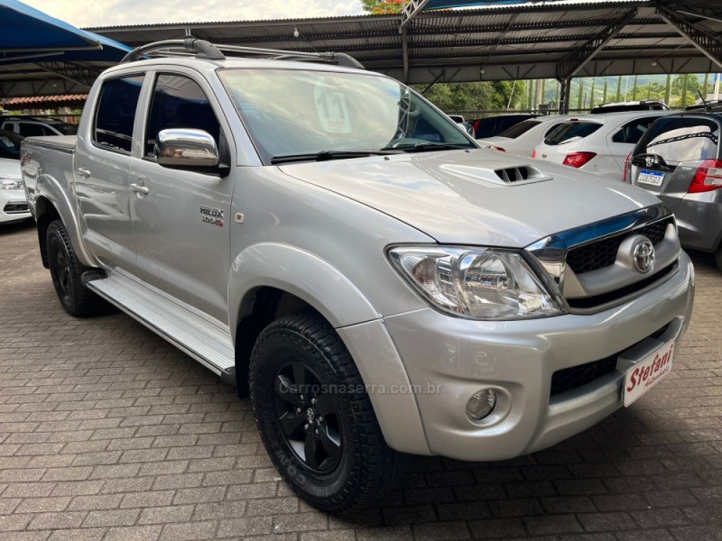 HILUX 3.0 SRV 4X4 CD 16V TURBO INTERCOOLER DIESEL 4P AUTOMÁTICO - 2011 - FELIZ