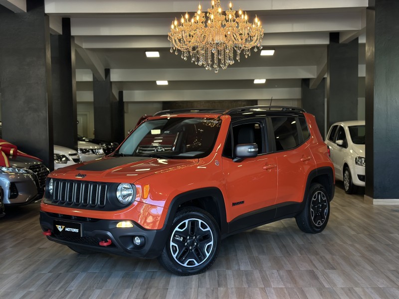 RENEGADE 2.0 16V TURBO DIESEL TRAILHAWK 4P 4X4 AUTOMÁTICO - 2016 - CAXIAS DO SUL