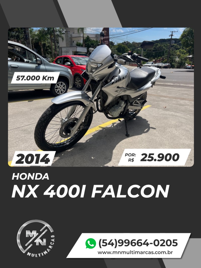 nx 400i falcon 2014 bento goncalves