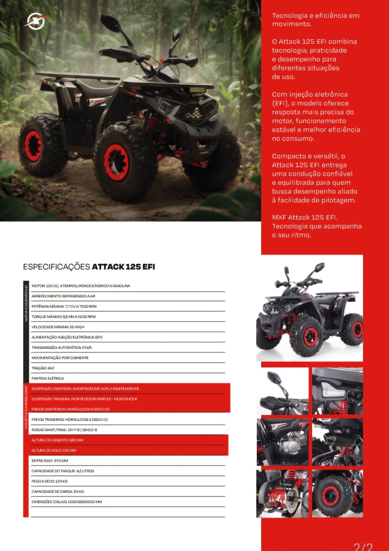 ATTACK 125 EFI - 2026 - VERANóPOLIS