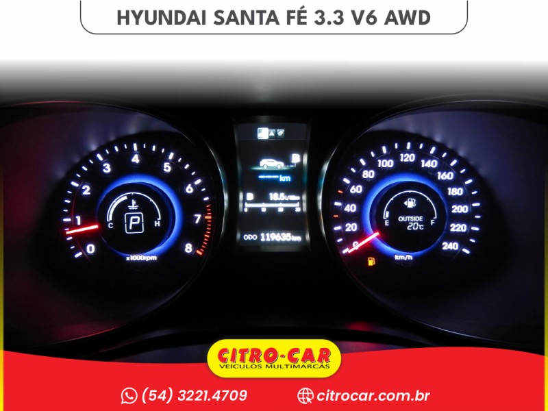 SANTA FÉ 3.3 MPFI 4X4 V6 270CV GASOLINA 4P AUTOMÁTICO - 2014 - CAXIAS DO SUL