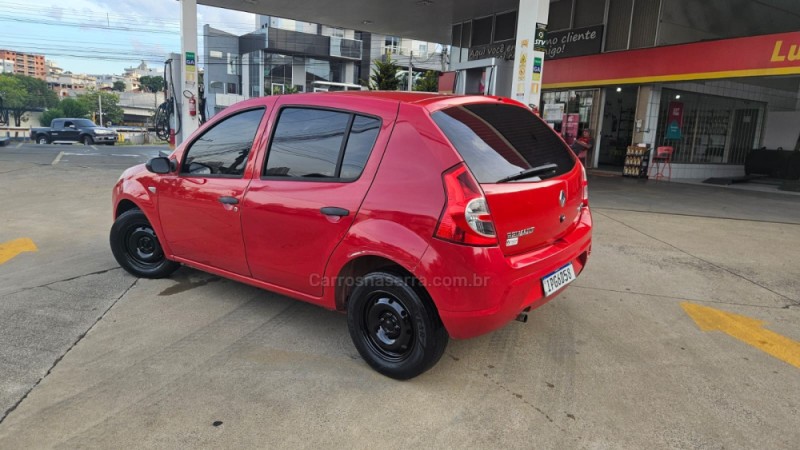 SANDERO 1.0 AUTHENTIQUE 16V FLEX 4P MANUAL - 2009 - CAXIAS DO SUL