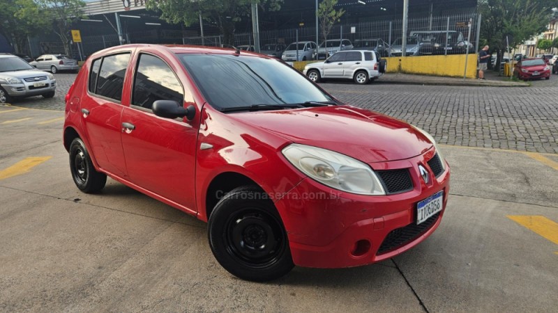 SANDERO 1.0 AUTHENTIQUE 16V FLEX 4P MANUAL - 2009 - CAXIAS DO SUL