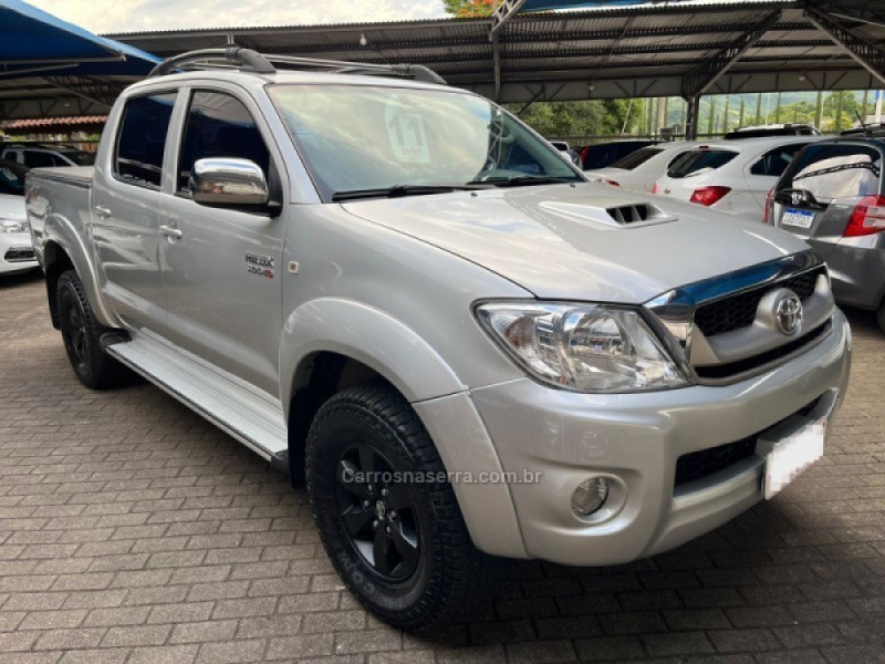 hilux 3.0 srv 4x4 cd 16v turbo intercooler diesel 4p automatico 2012 bento goncalves