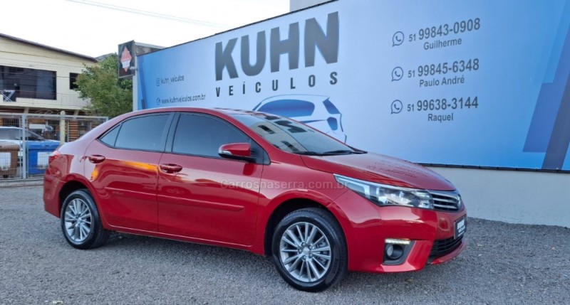 COROLLA 2.0 XEI 16V FLEX 4P AUTOMÁTICO - 2017 - SALVADOR DO SUL