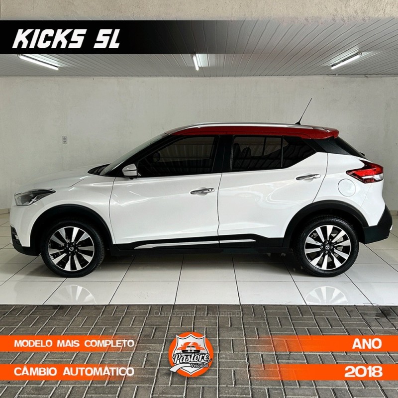 KICKS 1.6 16V FLEX SL PACK TECH 4P XTRONIC - 2018 - VACARIA