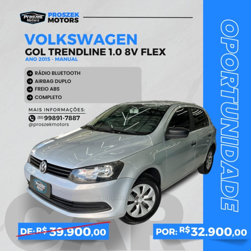 GOL 1.0 MI TRENDLINE 8V FLEX 4P MANUAL