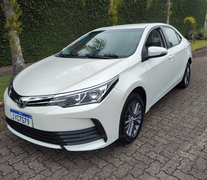 COROLLA 1.8 GLI UPPER 16V FLEX 4P AUTOMÁTICO - 2018 - CAMPO BOM