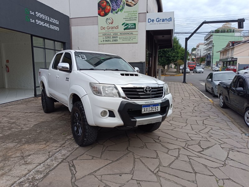 HILUX SW4 3.0 SRV 4X4 CD 16V TURBO INTERCOOLER DIESEL 4P AUTOMÁTICO - 2013 - FLORES DA CUNHA