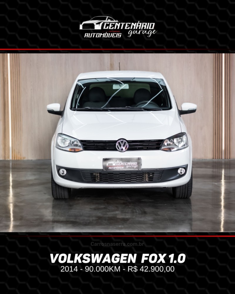 FOX 1.0 MI 8V FLEX 4P MANUAL - 2014 - CAXIAS DO SUL