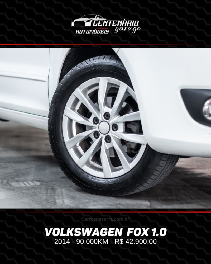 FOX 1.0 MI 8V FLEX 4P MANUAL - 2014 - CAXIAS DO SUL