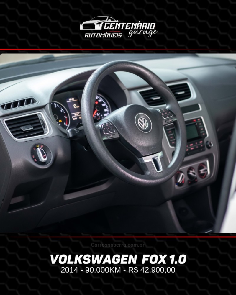 FOX 1.0 MI 8V FLEX 4P MANUAL - 2014 - CAXIAS DO SUL