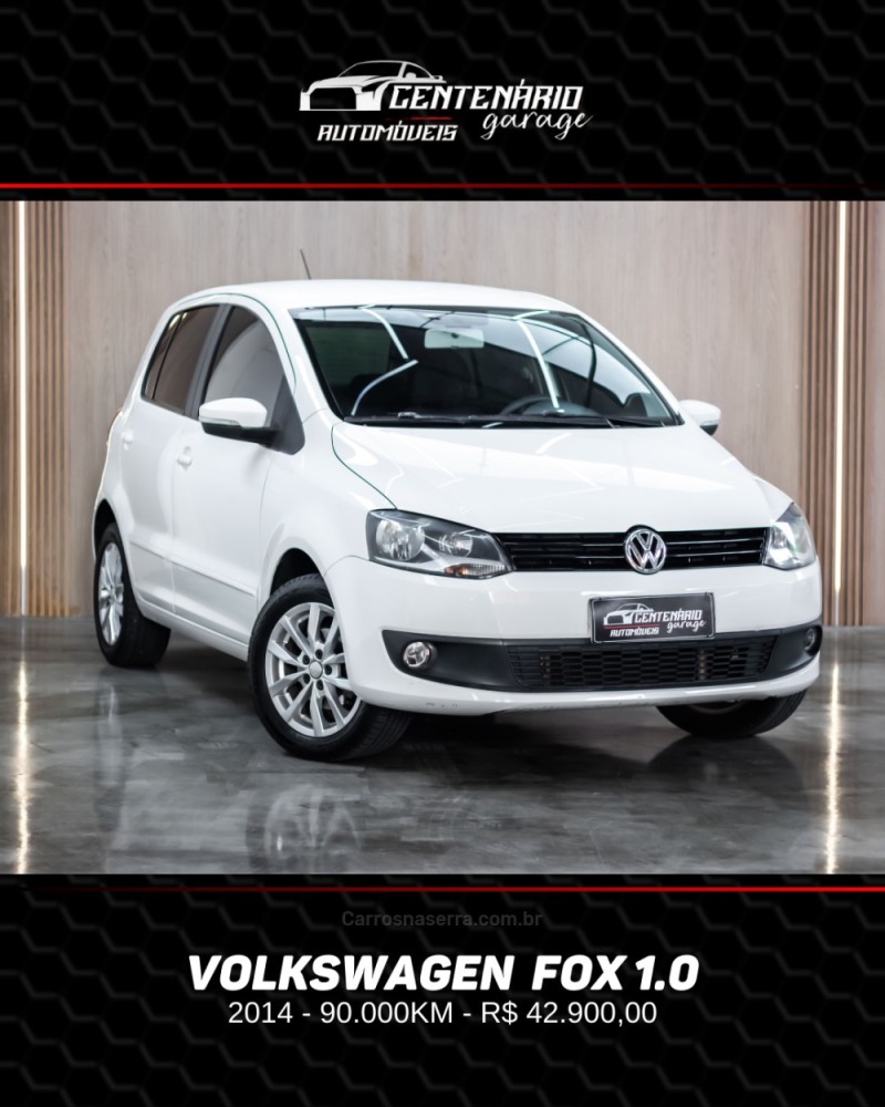 FOX 1.0 MI 8V FLEX 4P MANUAL - 2014 - CAXIAS DO SUL