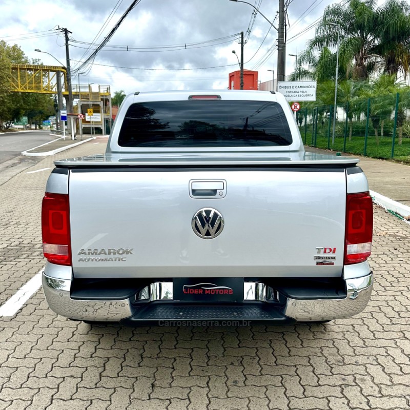 AMAROK 2.0 HIGHLINE 4X4 CD 16V TURBO INTERCOOLER DIESEL 4P AUTOMÁTICO - 2016 - ESTâNCIA VELHA