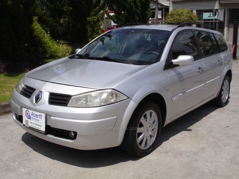 MÉGANE 1.6 DYNAMIQUE GRAND TOUR 16V FLEX 4P MANUAL - 2012 - CAXIAS DO SUL