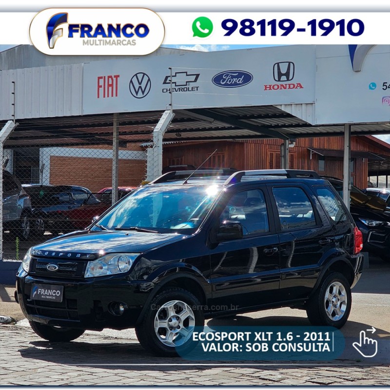 ECOSPORT 1.6 XLT 8V FLEX 4P MANUAL