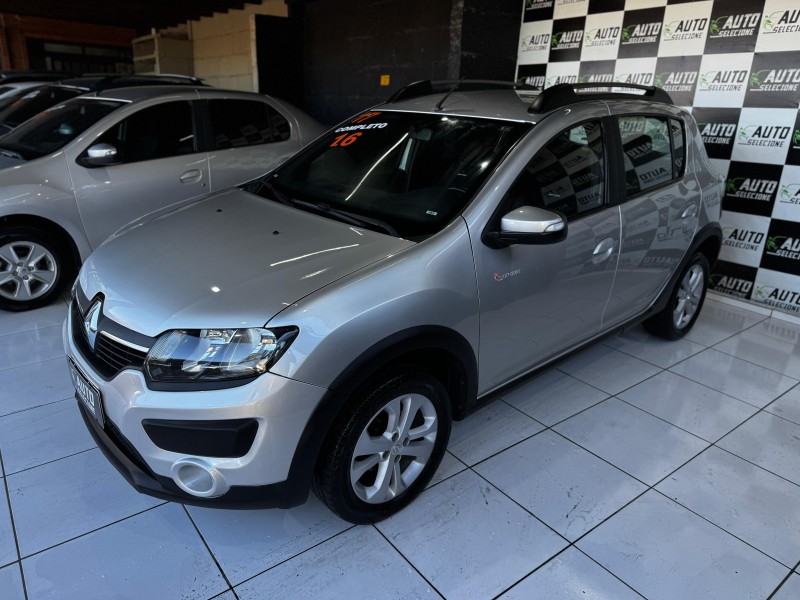 SANDERO 1.6 STEPWAY RIP CURL 8V FLEX 4P MANUAL - 2017 - CAXIAS DO SUL