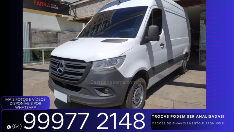 sprinter 2.2 furgao 416 longo teto alto diesel 3p manual 2021 bento goncalves