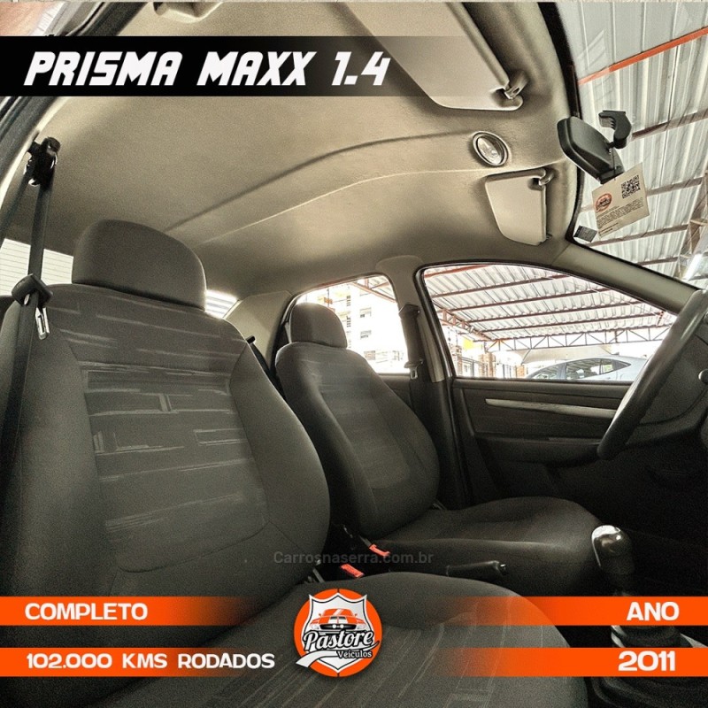 PRISMA 1.4 MPFI MAXX 8V FLEX 4P MANUAL - 2011 - VACARIA