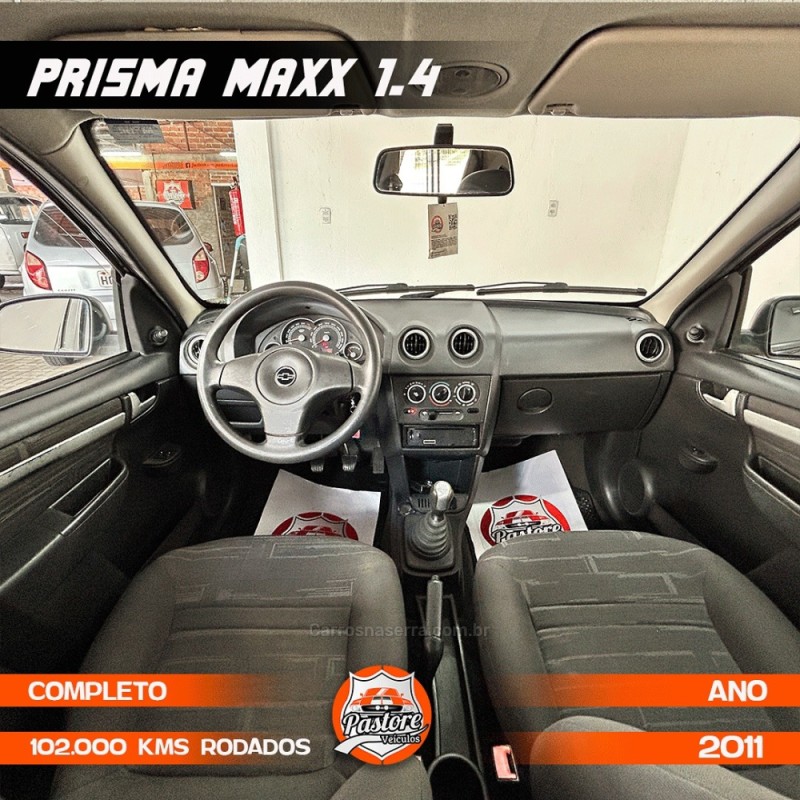 PRISMA 1.4 MPFI MAXX 8V FLEX 4P MANUAL - 2011 - VACARIA