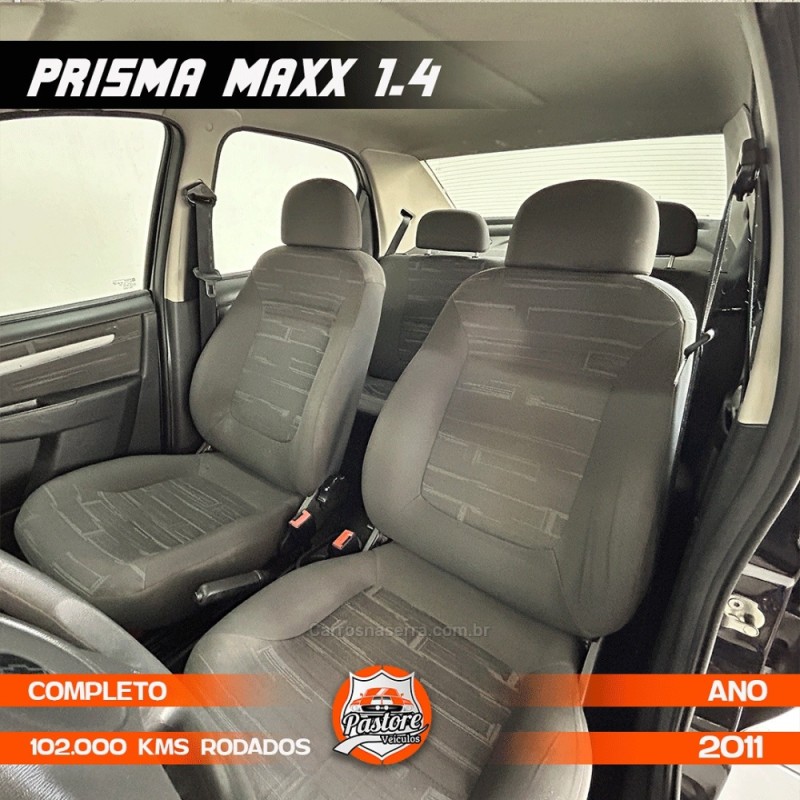 PRISMA 1.4 MPFI MAXX 8V FLEX 4P MANUAL - 2011 - VACARIA