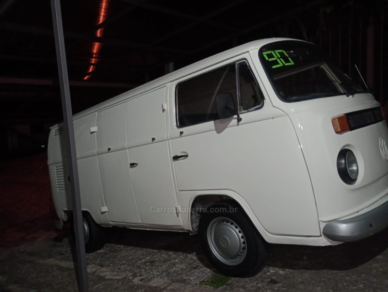 KOMBI 1.6 FURGÃO 8V GASOLINA 3P MANUAL - 1990 - CAXIAS DO SUL