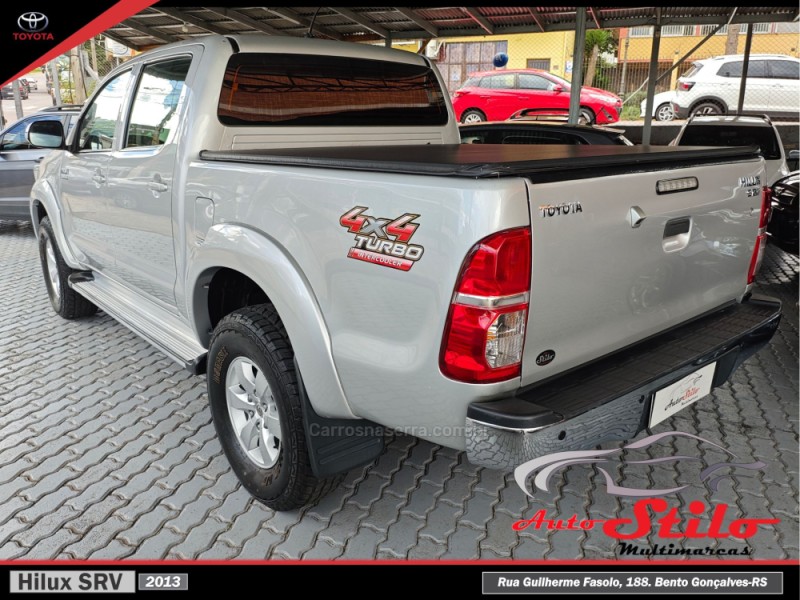 HILUX 3.0 SRV 4X4 CD 16V TURBO INTERCOOLER DIESEL 4P AUTOMÁTICO - 2013 - BENTO GONçALVES