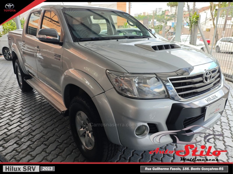 HILUX 3.0 SRV 4X4 CD 16V TURBO INTERCOOLER DIESEL 4P AUTOMÁTICO - 2013 - BENTO GONçALVES