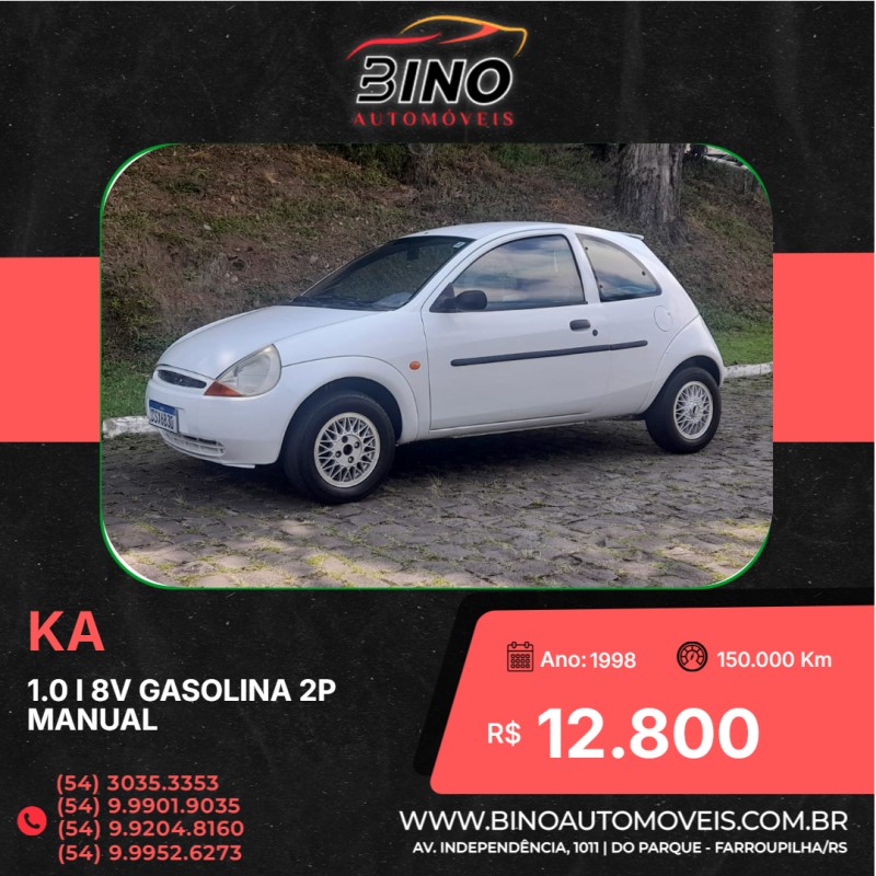 KA 1.0 I 8V GASOLINA 2P MANUAL