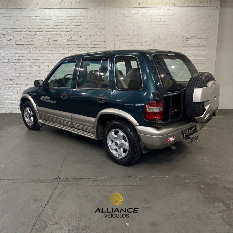 SPORTAGE 2.0 DLX 4X4 TURBO INTERCOOLER DIESEL 4P MANUAL - 2000 - CAXIAS DO SUL