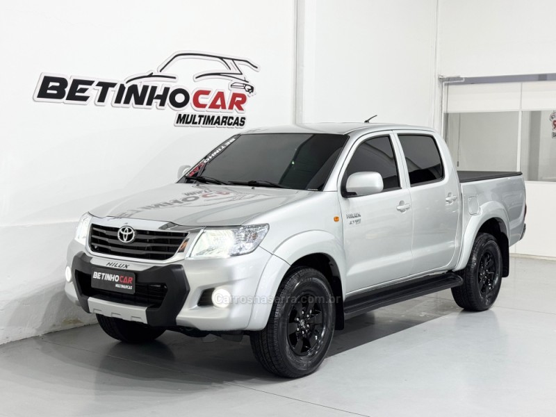 HILUX 2.7 SR 4X2 CD 16V FLEX 4P AUTOMÁTICO - 2013 - ESTâNCIA VELHA