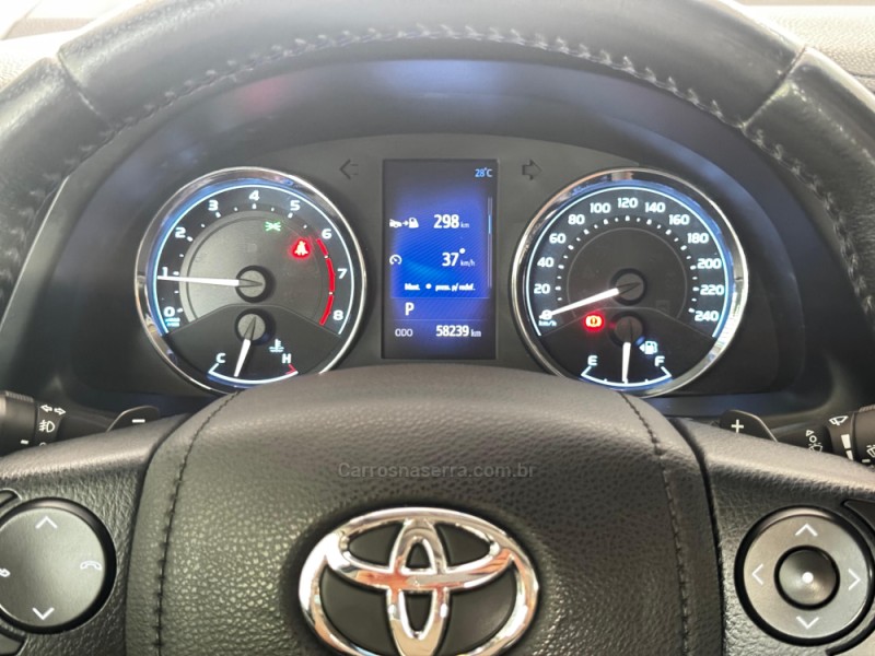 COROLLA 2.0 XEI 16V FLEX 4P AUTOMÁTICO - 2018 - NOVA PRATA