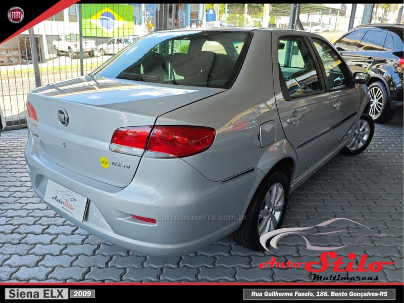 SIENA 1.4 MPI ELX 8V FLEX 4P MANUAL - 2009 - BENTO GONçALVES