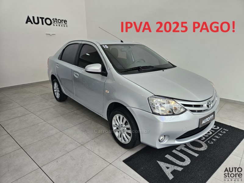 ETIOS 1.5 XS SEDAN 16V FLEX 4P MANUAL