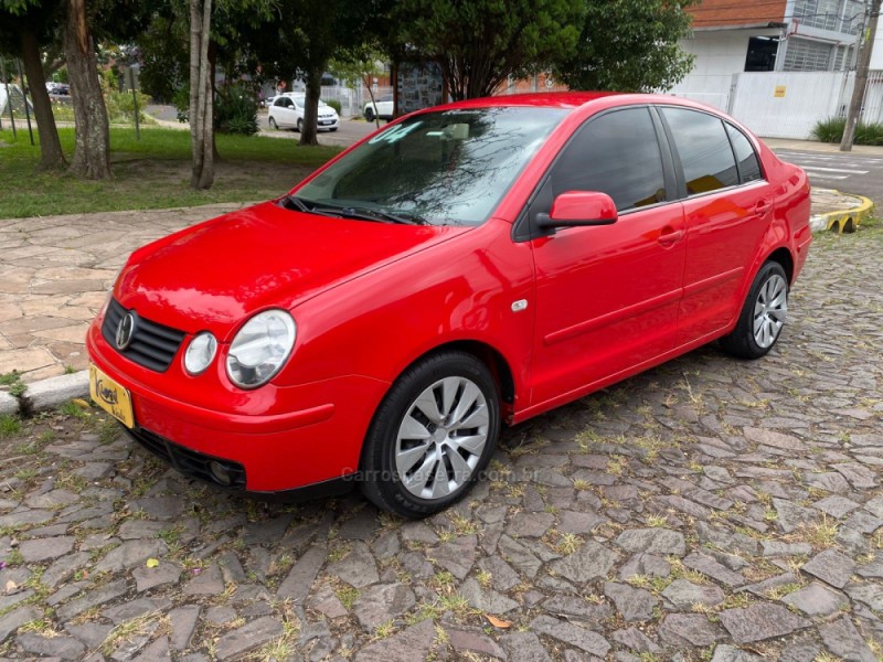 POLO 1.6 MI 8V E-FLEX 4P MANUAL - 2004 - SAPIRANGA