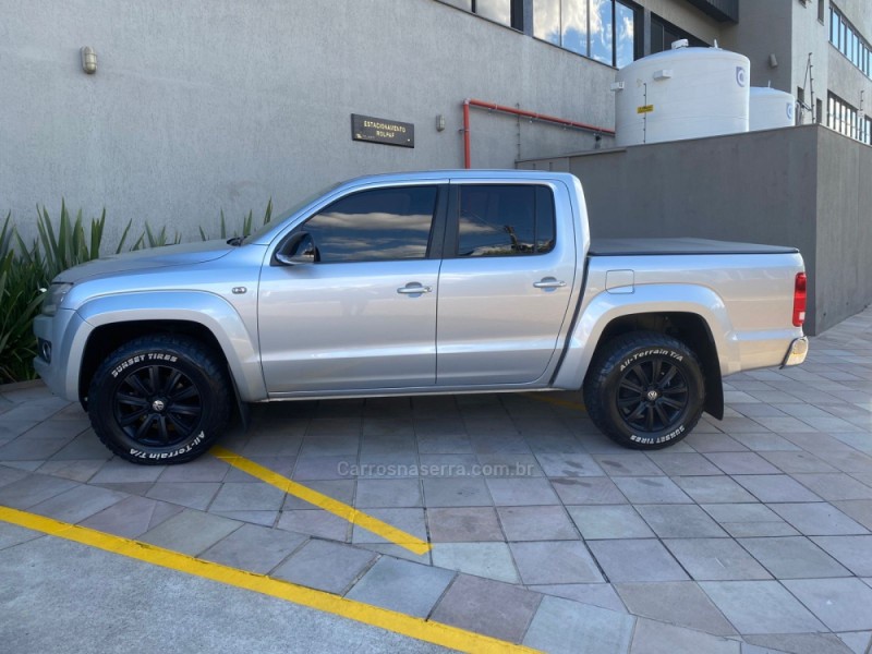 AMAROK 2.0 HIGHLINE 4X4 CD 16V TURBO INTERCOOLER DIESEL 4P AUTOMÁTICO - 2012 - CAXIAS DO SUL