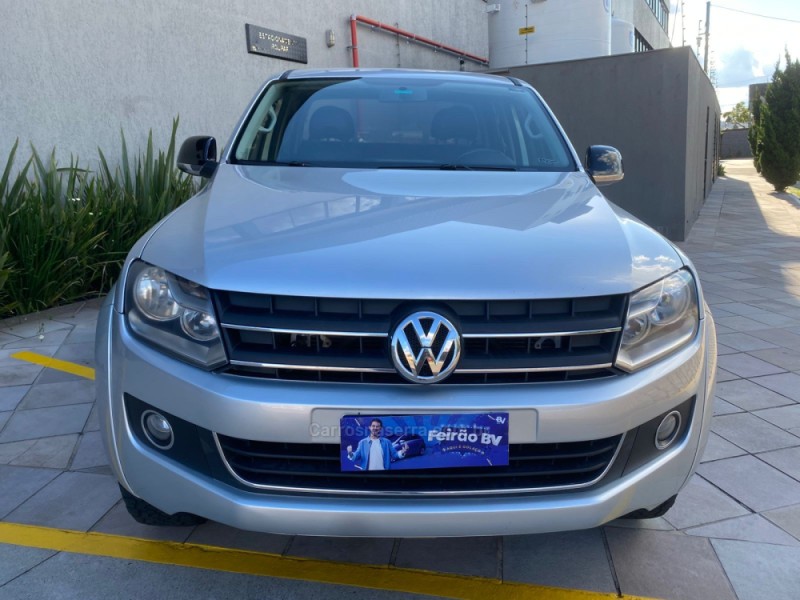 AMAROK 2.0 HIGHLINE 4X4 CD 16V TURBO INTERCOOLER DIESEL 4P AUTOMÁTICO - 2012 - CAXIAS DO SUL