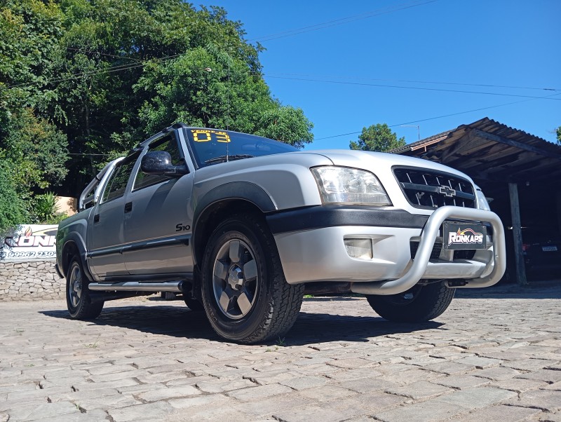 S10 2.8 4X2 CD 12V TURBO INTERCOOLER DIESEL 4P MANUAL - 2003 - CAXIAS DO SUL