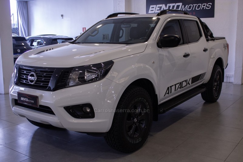 frontier 2.3 attack 4x4 cd bi turbo diesel 4p automatico 2020 bento goncalves