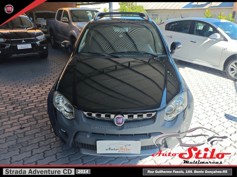 STRADA 1.8 MPI ADVENTURE CD 16V FLEX 3P MANUAL - 2014 - BENTO GONçALVES