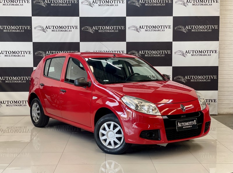 SANDERO 1.0 AUTHENTIQUE 16V FLEX 4P MANUAL - 2012 - CAXIAS DO SUL