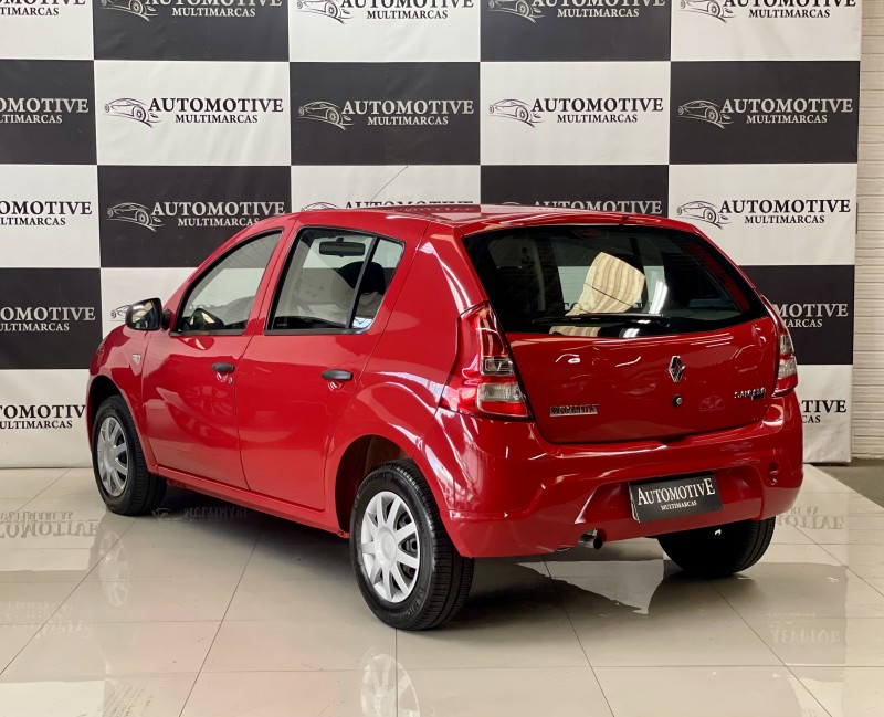 SANDERO 1.0 AUTHENTIQUE 16V FLEX 4P MANUAL - 2012 - CAXIAS DO SUL