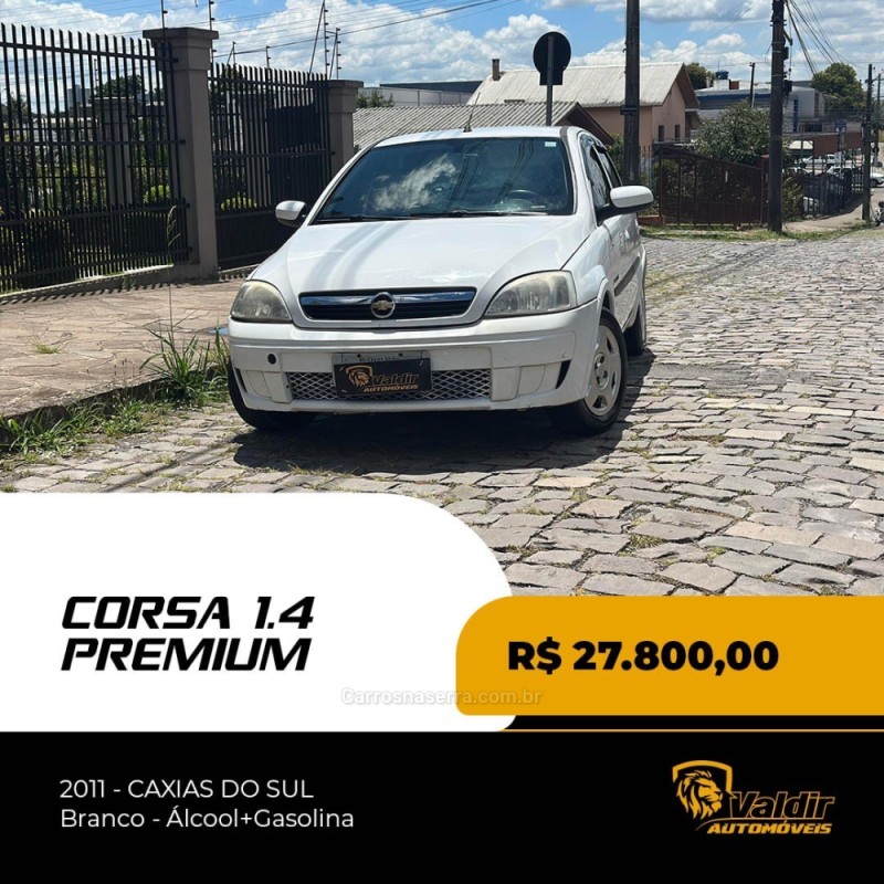 CORSA 1.4 MPFI PREMIUM SEDAN 8V FLEX 4P MANUAL