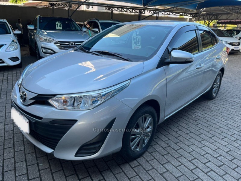 YARIS 1.5 XL PLUS CONNECT 16V FLEX 4P AUTOMÁTICO - 2020 - BENTO GONçALVES