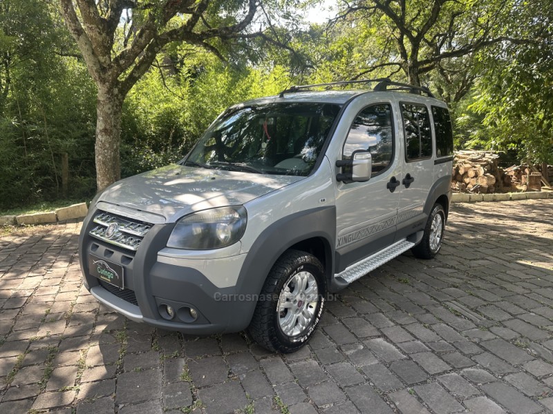 doblo 1.8 mpi adventure xingu 16v flex 4p manual 2013 nova prata