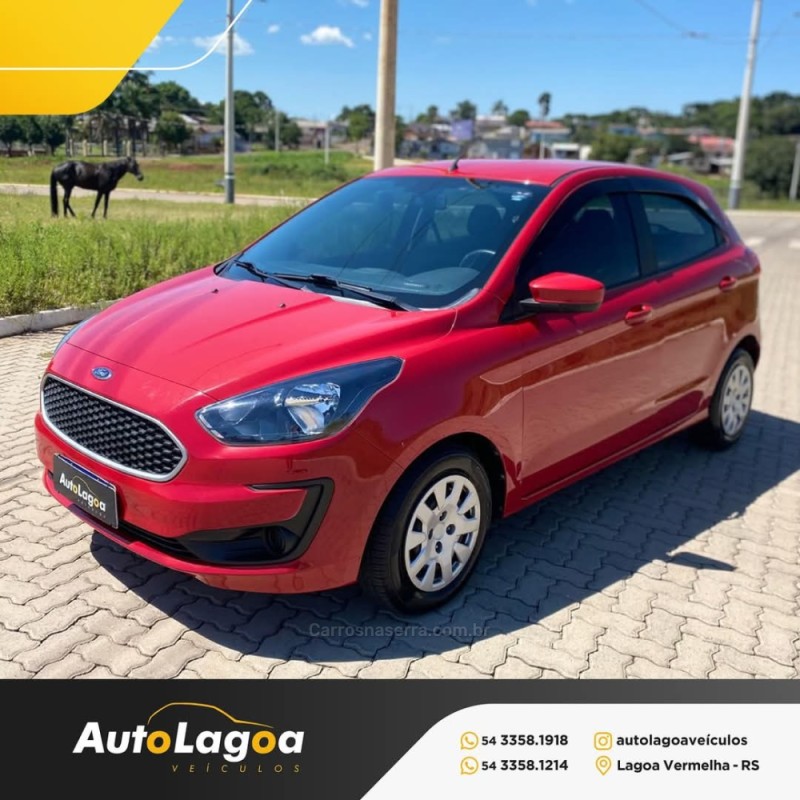 KA 1.0 SE 12V FLEX 4P MANUAL - 2020 - LAGOA VERMELHA